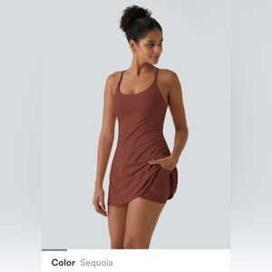 Softlyzero Plush Backless Active Dress- Easy Peezy Edition